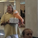Illustration for article titled Rob Ryan Saunters Around Airport With Three Pizzas And Plush Animal
